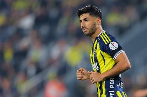 费内巴切官方：30岁中场阿森西奥左膝前交叉韧带拉伤并伴有水肿