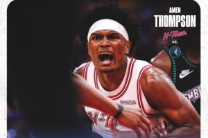 生涯最佳一战竟是空砍！火箭官方发布阿门本场41+9+7数据海报