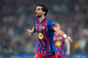 201场62球，费兰·托雷斯进入巴萨队史射手榜前50名