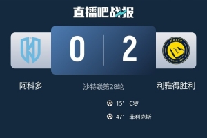 6414名球迷观战阿科多vs利雅得胜利，创造阿科多本赛季主场纪录