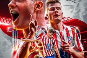 替补登场造红牌，瑟尔洛特达成马竞百场里程碑，贡献41球3助