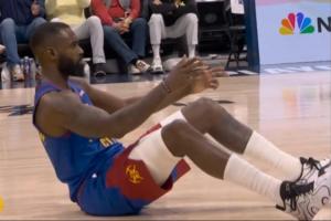 掘金2分钟之内连轰3个3+1！小哈达威借掩护再轰3+1！