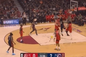 先声夺人！贾勒特·阿伦连续内线得手 哈登中投 骑士打出6-0开局